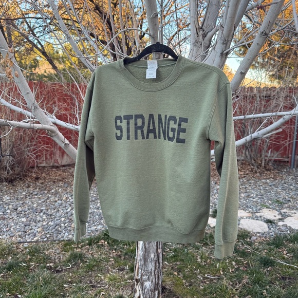Strange Bikinis Tops - Strange Bikini Strange crewneck sweatshirt